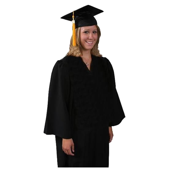 Buy Graduation Cap, Gown, and Tassel Set : Matte Finish