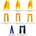 Stock Printed Stoles Examples