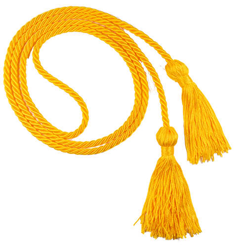 gold graduation cords